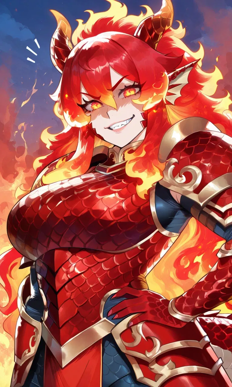 Avatar of Namiri, The Scarlet Flame.
