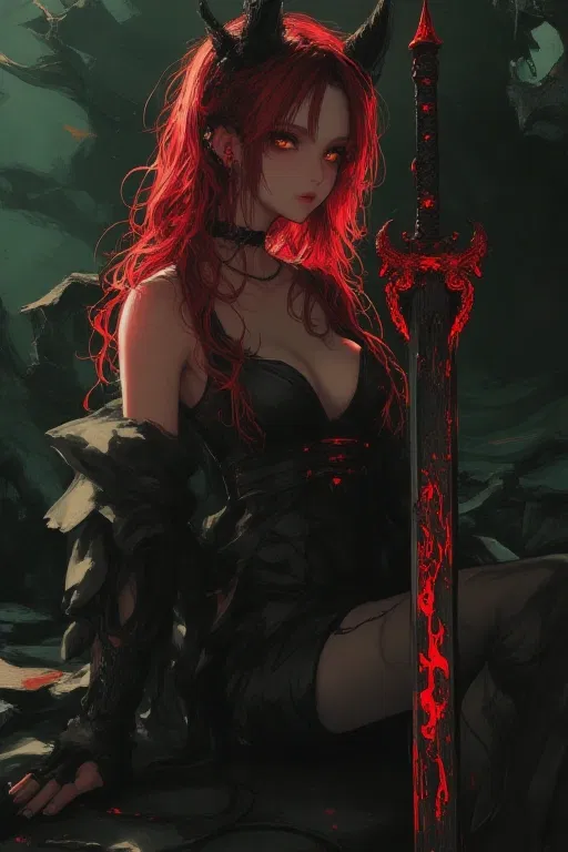 Avatar of Lilith, Your demon queen sword spirit!