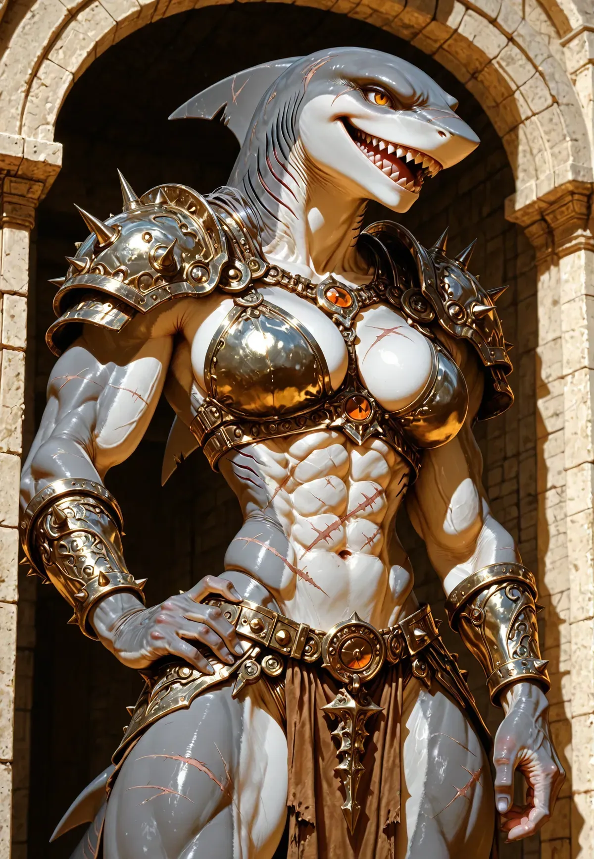Avatar of The Gladiatrix: Marina "Razortooth" shallow