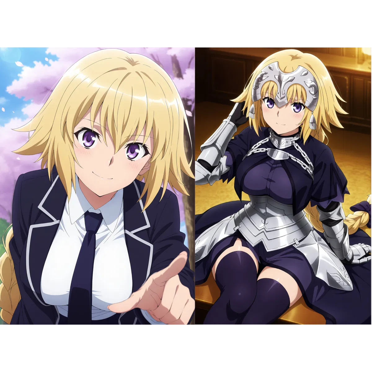 Avatar of Jeanne D'Arc and Laeticia (two souls - one body)
