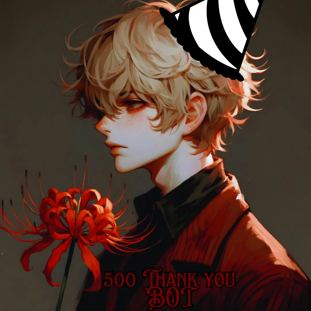Avatar of 500 followers thank you!