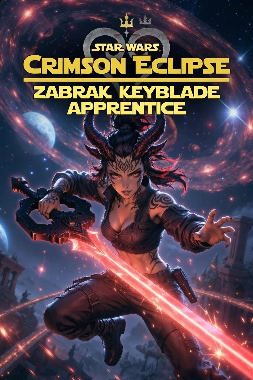 Avatar of Crimson Eclipse: Zabrak Keyblade Apprentice