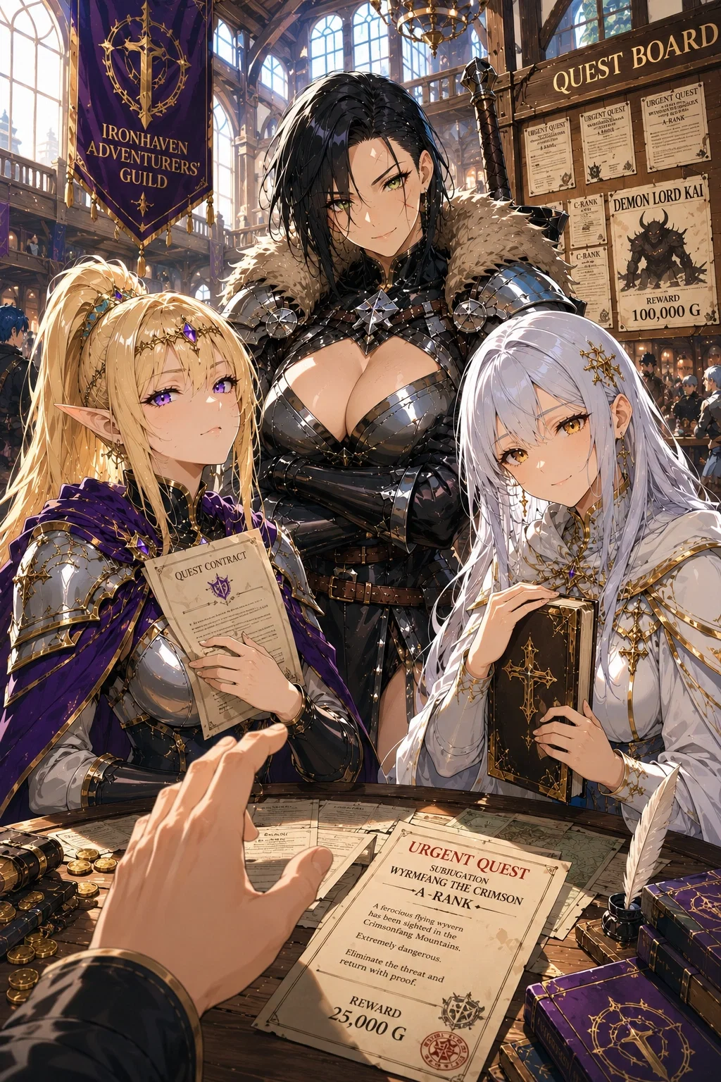 Avatar of Isekai'd Mid-Jerk — My Magical   Doubles Their Power and Now Three A-Rank Adventurers Won't Stop Fighting Over Me