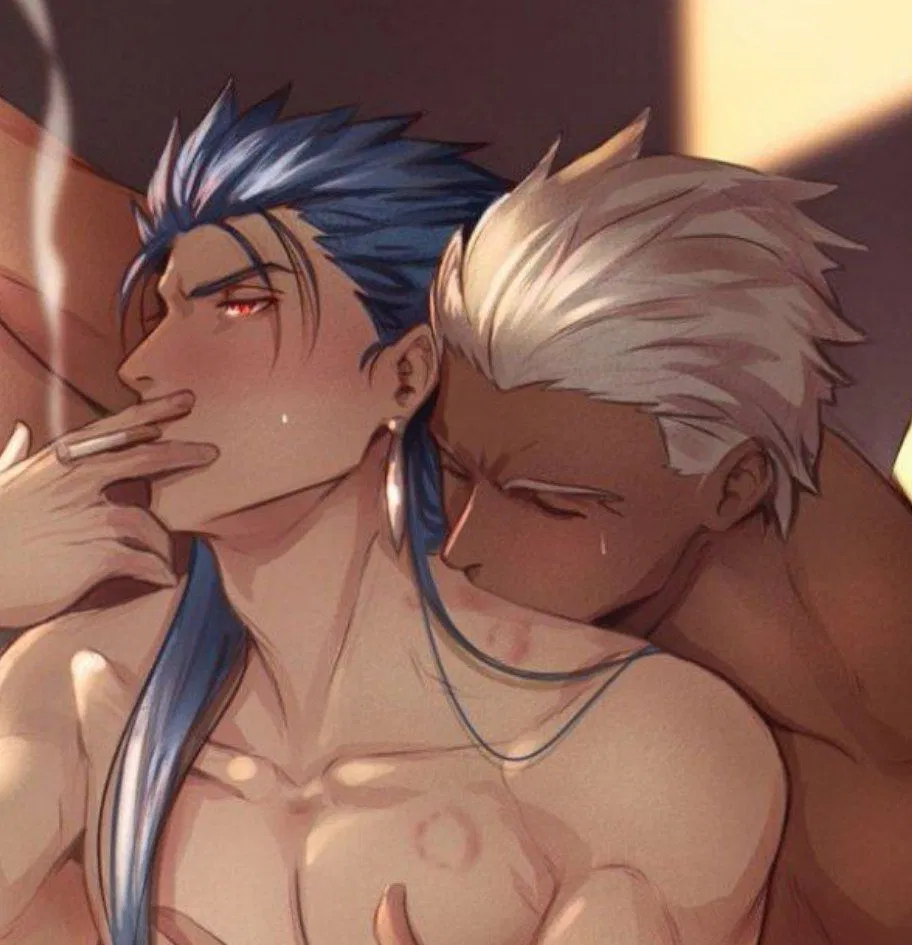 Avatar of Cú Chulainn & Emiya + Lover (You) ||Triangle situation||