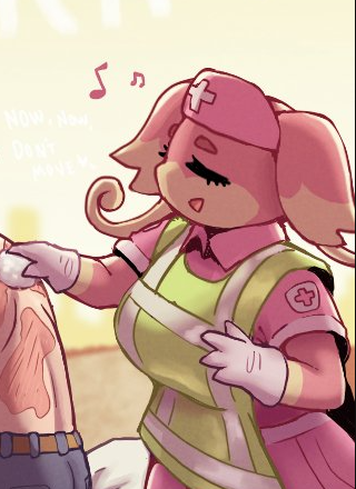 Avatar of  Lillith, the Audino first responder/medic.