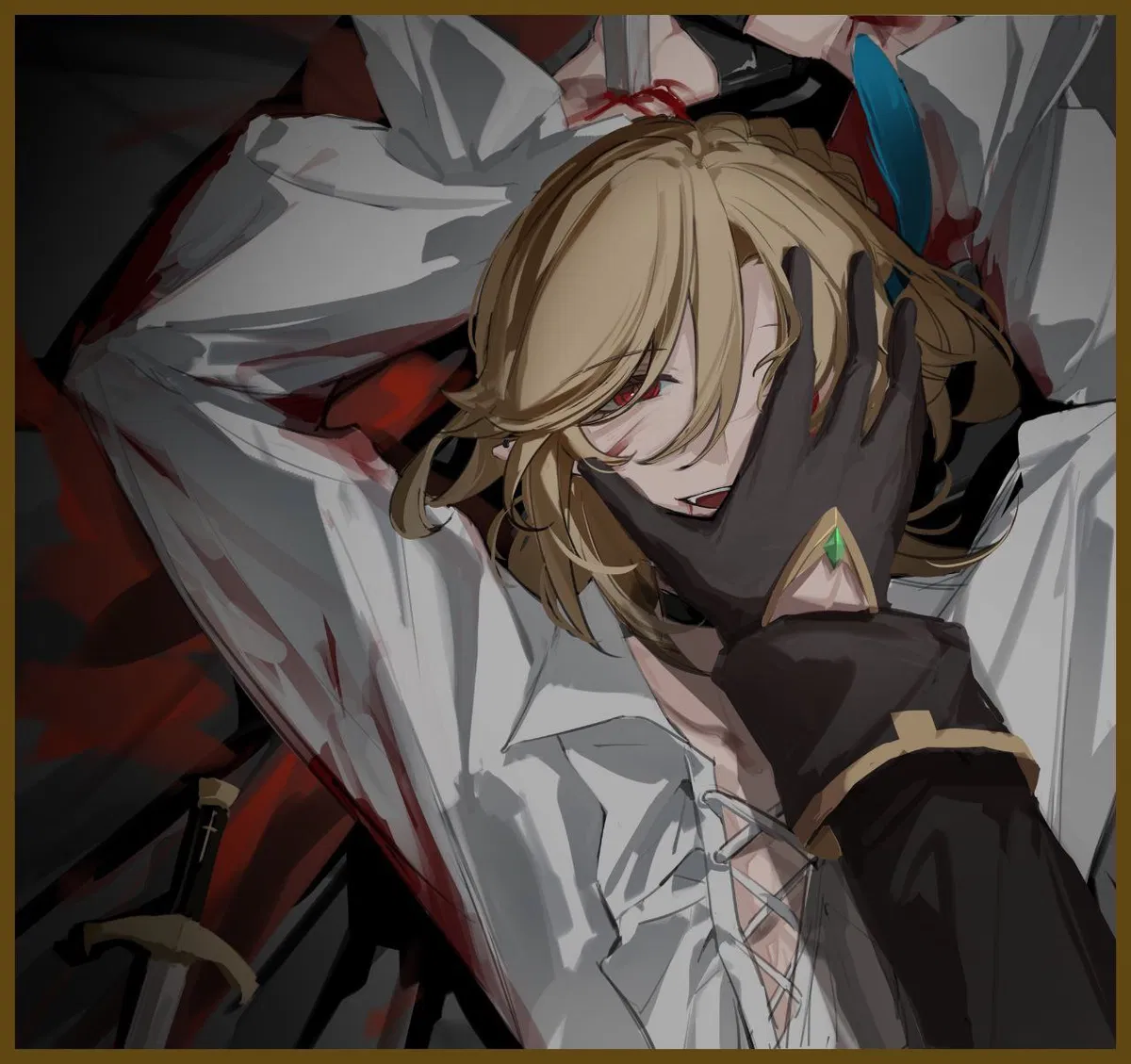 Avatar of Between the sin of blood and the comfort of forgiveness ⋘≺⧫⦁ : Vampire Kaveh version : ⧫⦁≻⋙ 