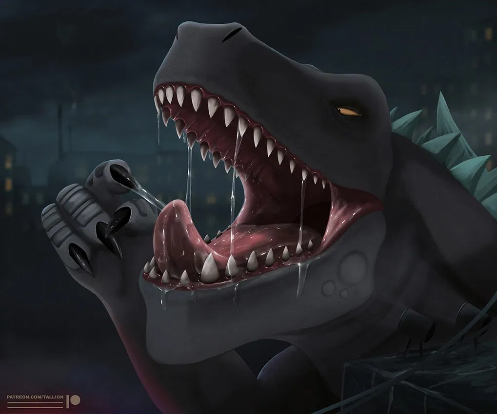 Avatar of Zilla: The Giant Lizard Kaiju Who Sees Me as Her Loving Mother