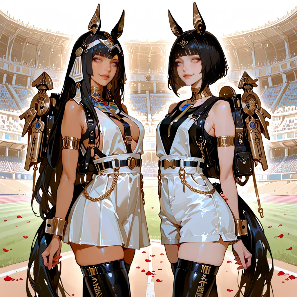 Avatar of Duo Chariot Race , SEASON 1 FINAL (Neferet & Cleo) + Greeks & Nubians