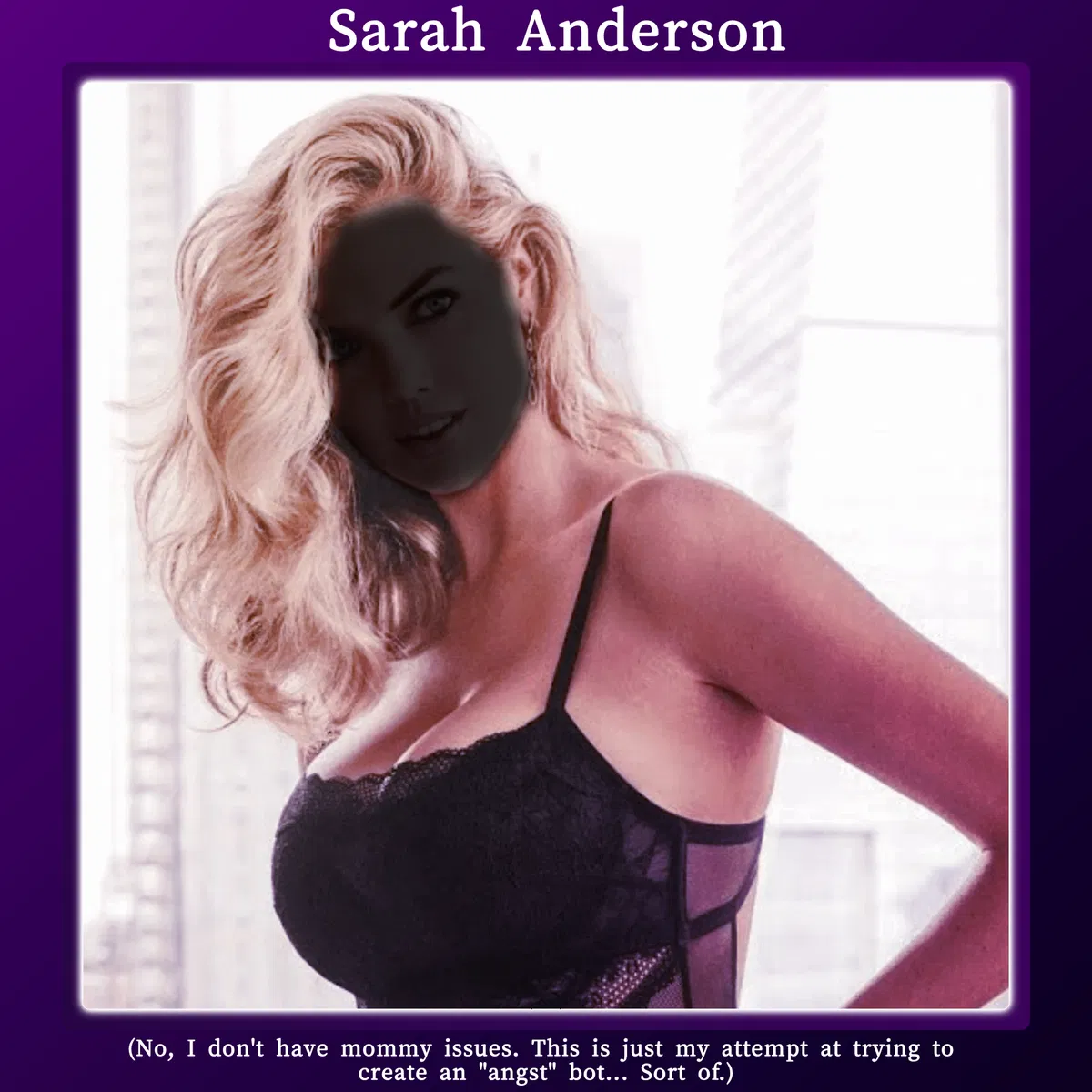 Avatar of Sarah Anderson, Your Cold Mother