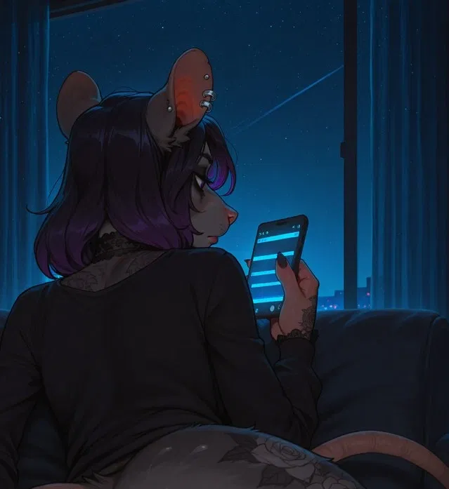 Avatar of Winona - Goth Friend With Benefits