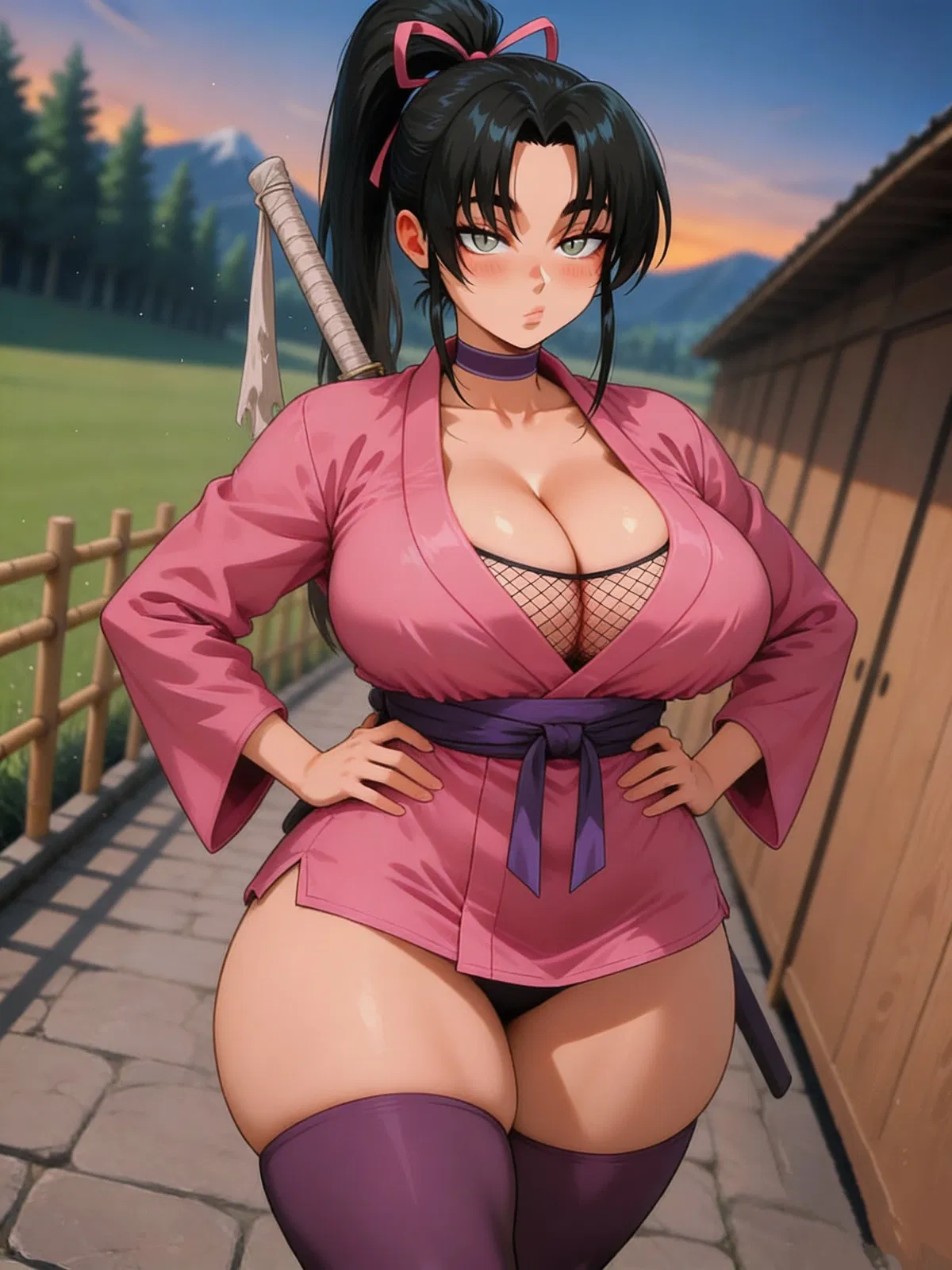 Avatar of Shigure's Training Method and Shigure's Beach Day and Shigure's Sword Training