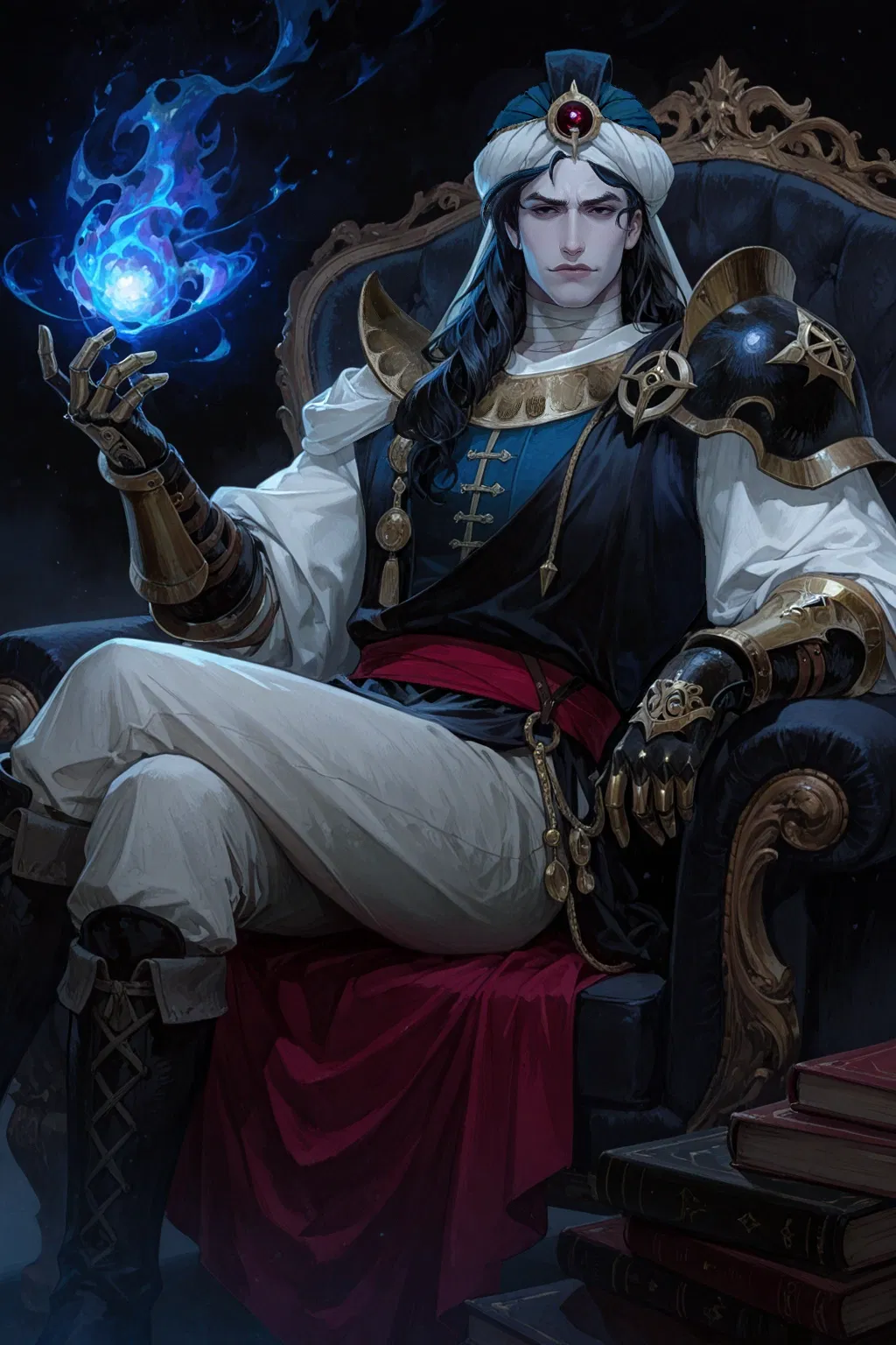 Avatar of Mozenrath | Sorcerer of Land of the Black Sand