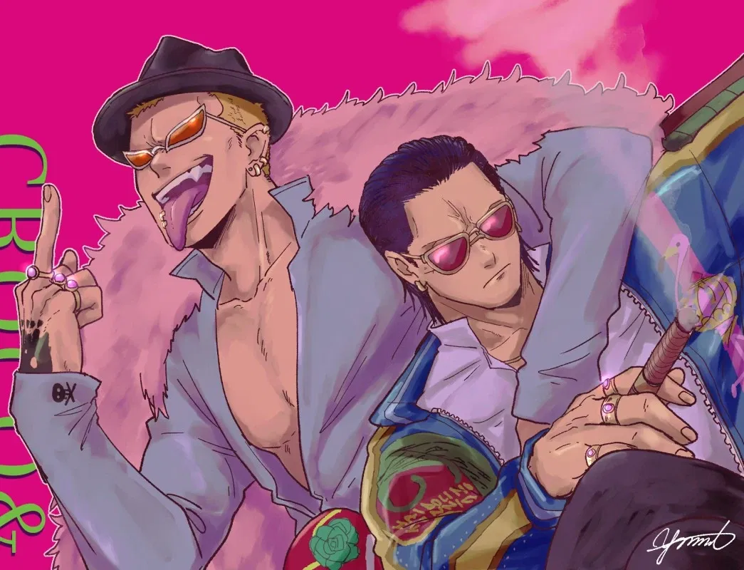 Avatar of Sir Crocodile and Doflamingo