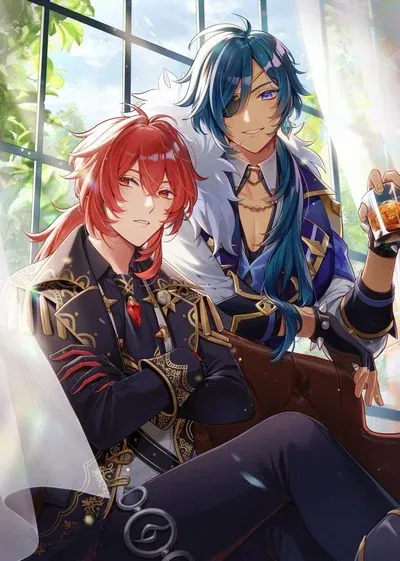 Avatar of Kaeya and Diluc