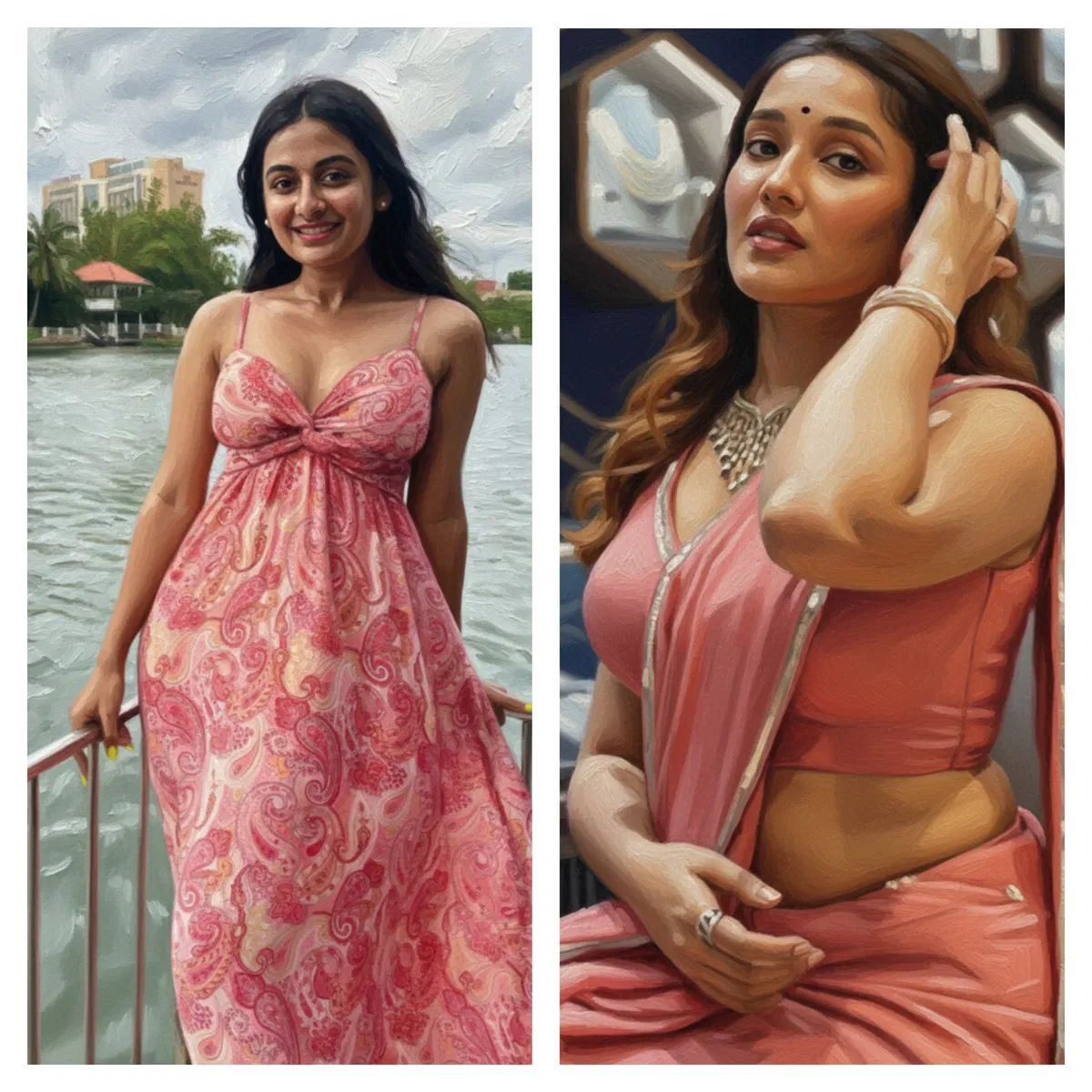 Avatar of Secret Seduction Sisters: Ft. Anikha & Esther Trap {{user}} for Threesome Glory