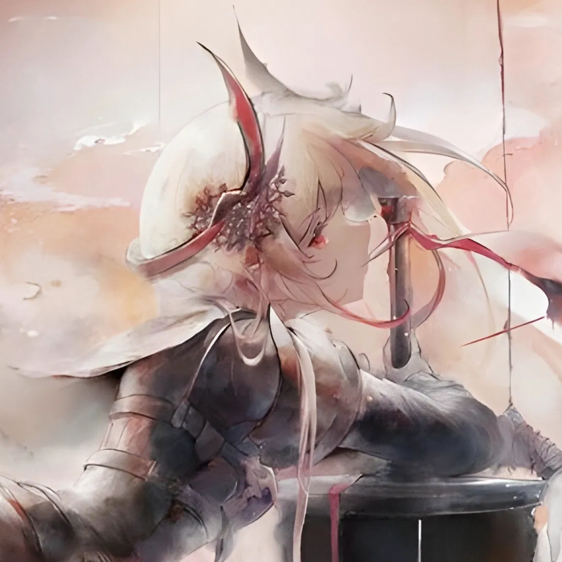 Avatar of Iris (Tainted ver.) — Attendant Tainted in Black