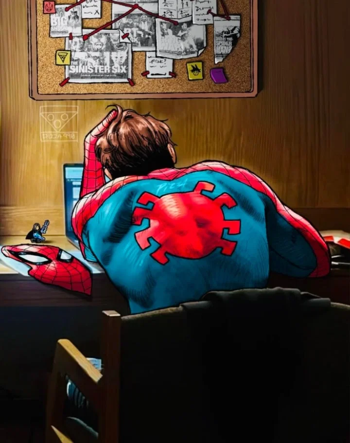 Avatar of Spider-Man | overworking himself again...