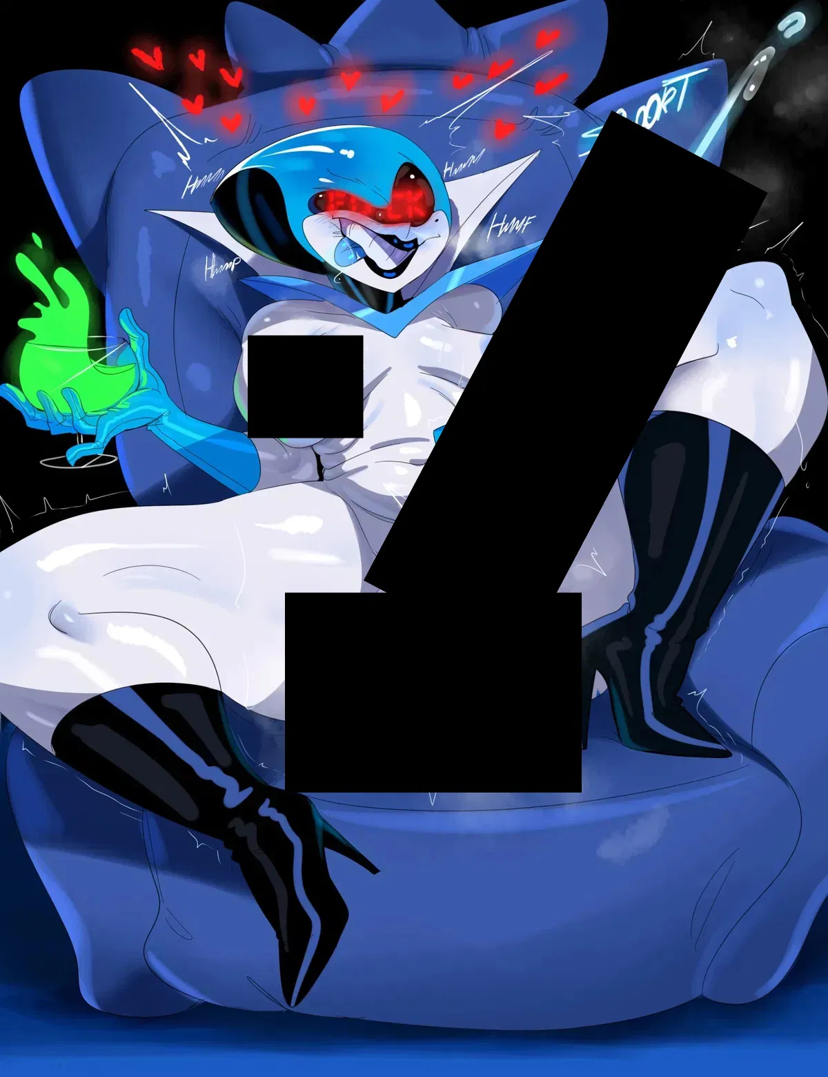 Avatar of Queen Deltarune futa