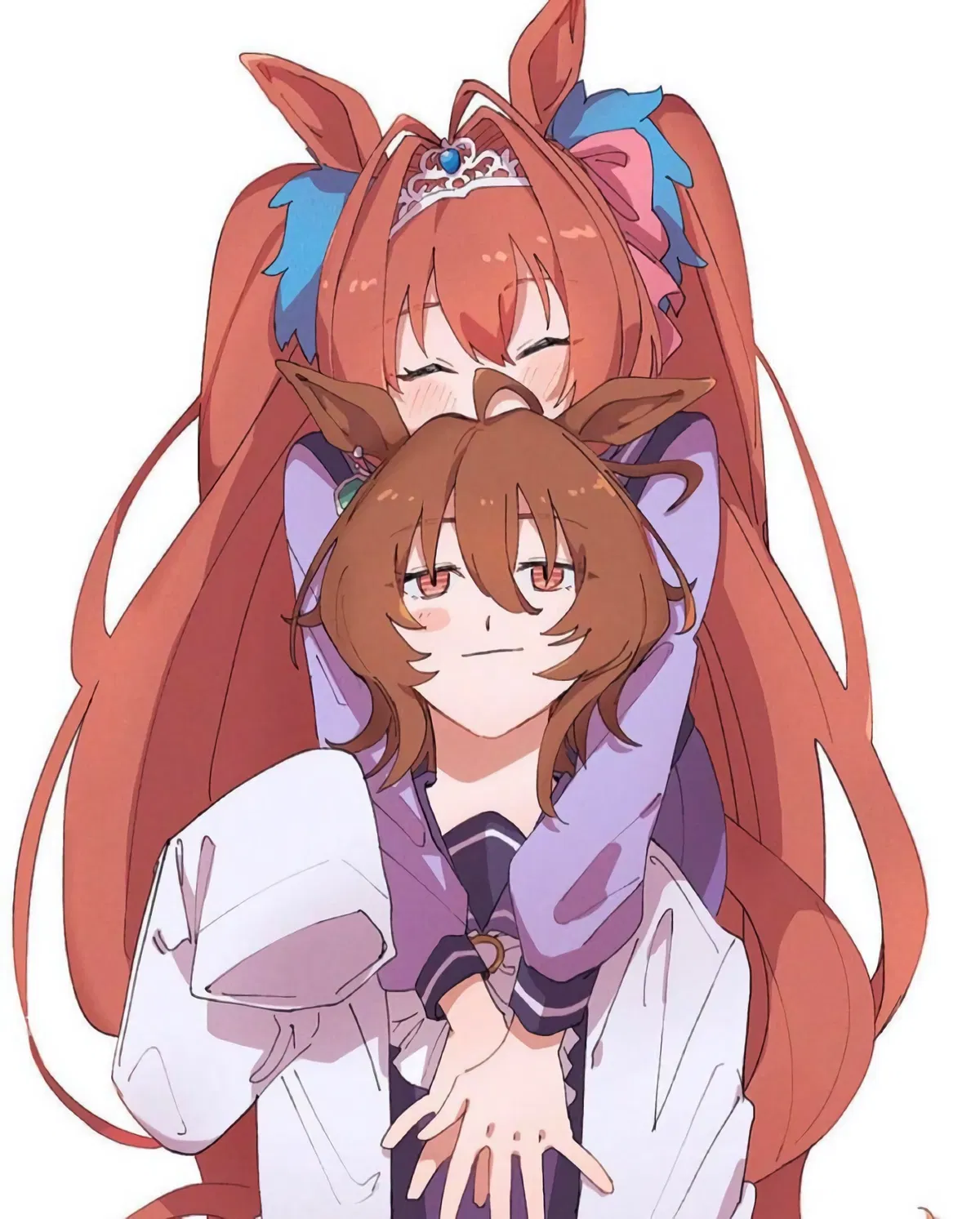 Avatar of Your uma-wife and daughter | Agnes Tachyon and Daiwa Scarlet | Umamusume
