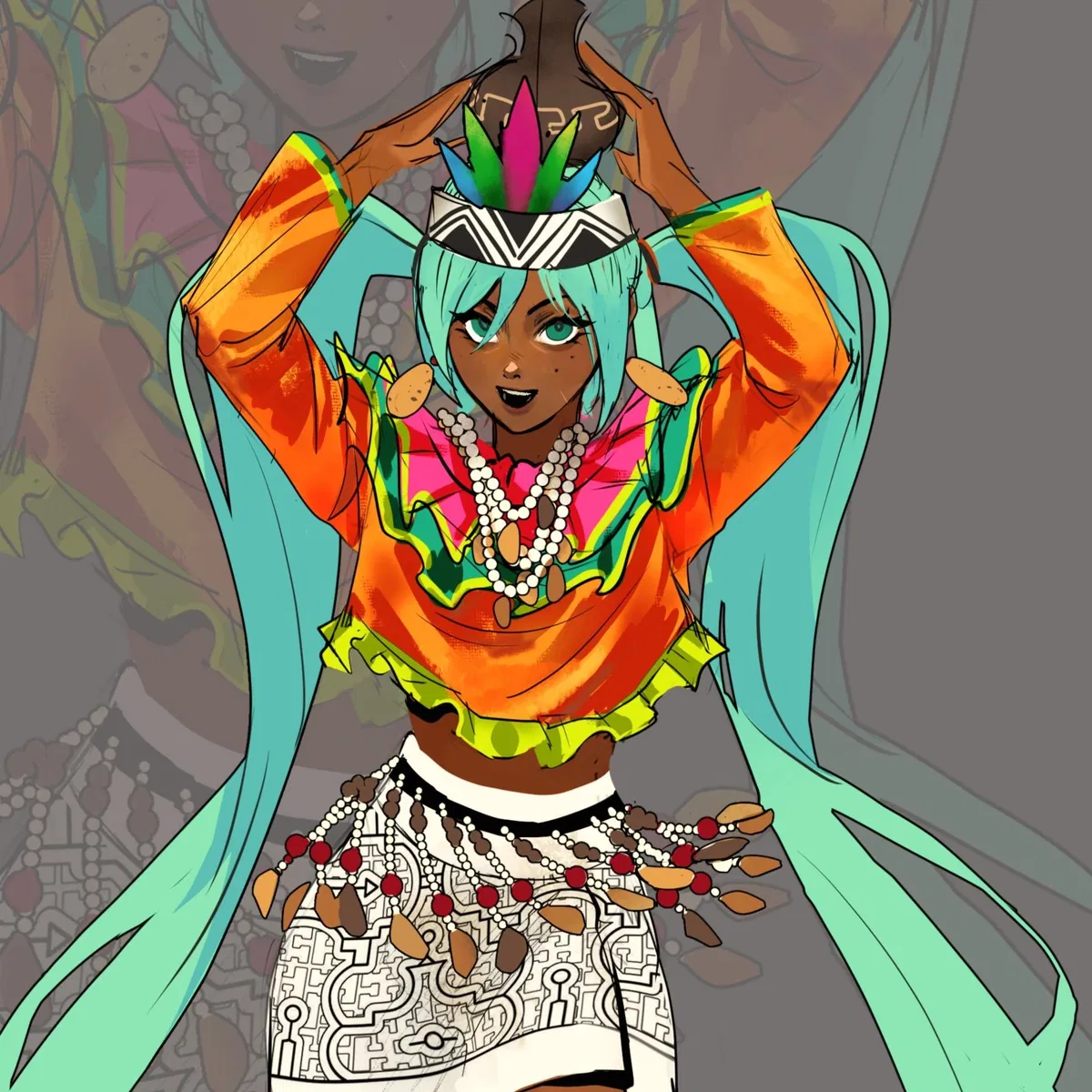 Avatar of Hatsune Mayu (Peruvian Miku)