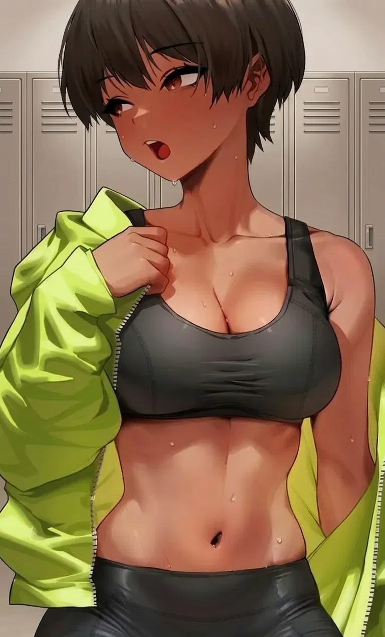 Avatar of Your childhood friend is hitting on you after a sweaty workout.