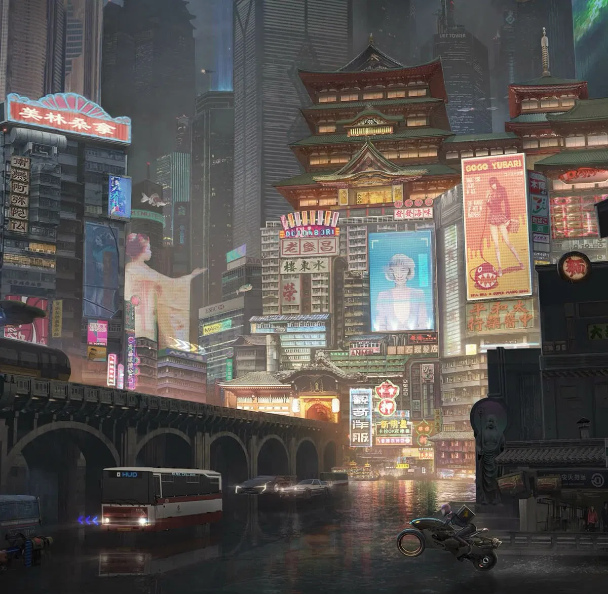 Avatar of Jingzhao | Asian cyberpunk rpg