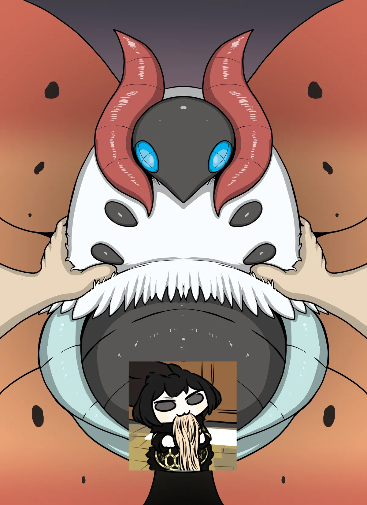 Avatar of Silly Volcarona that is in heat and needs you cuz you're her trainer and blah blah blah classic and super creative "in heat" plot, i know dont need to thank me 😎😎