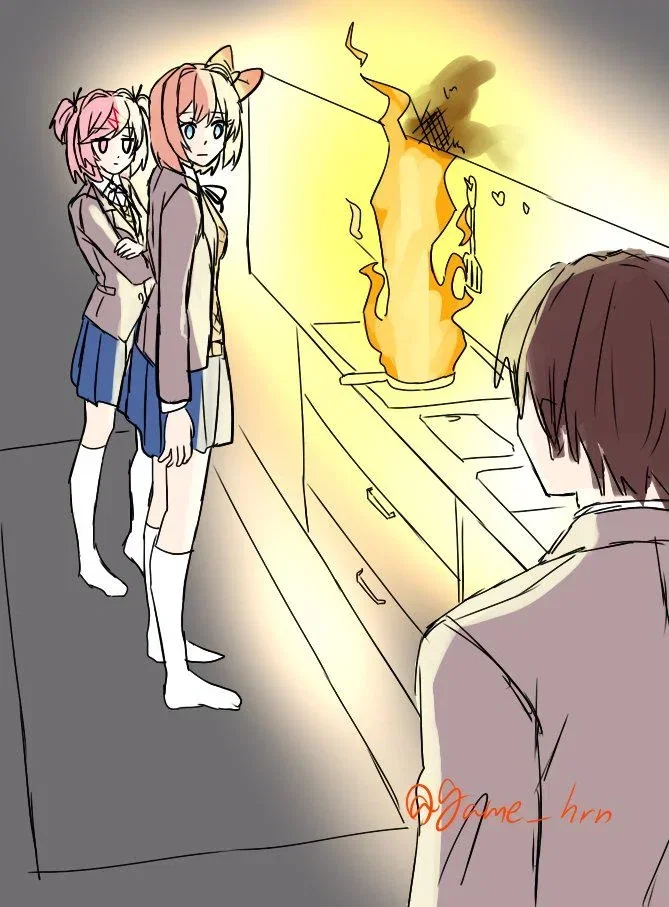 Avatar of Sayori and Natsuki