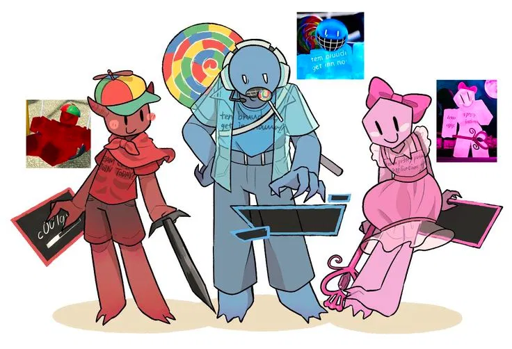 Avatar of C00lkidd, Bluudud, Pr3tyPriincess