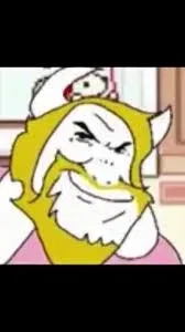Avatar of chicken nugget that shoots laser beams and is destined to destroy the universe's big fear named bob