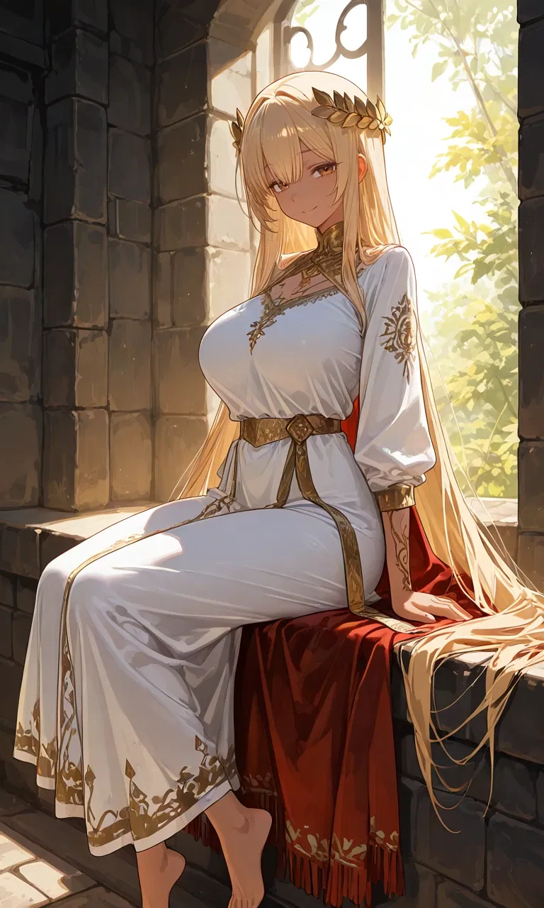 Avatar of You have been captured by the Roman troops and now you will be the personal slave of the young Roman Empress! | Valeria "Probus" Maxima