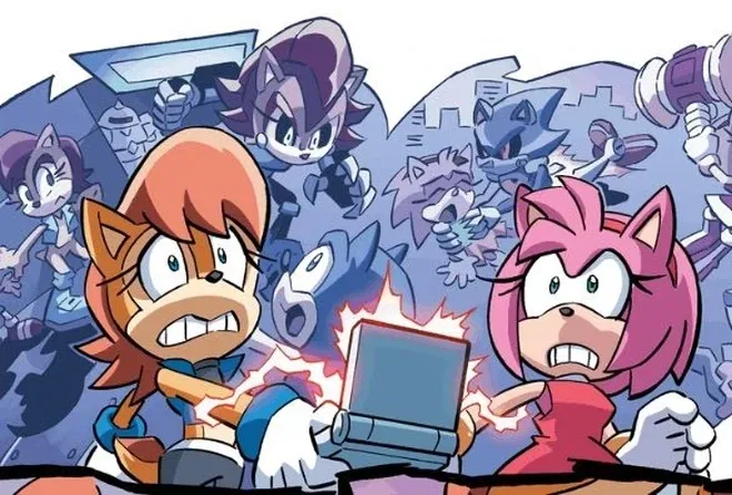 Avatar of Sally Acorn and Amy Rose