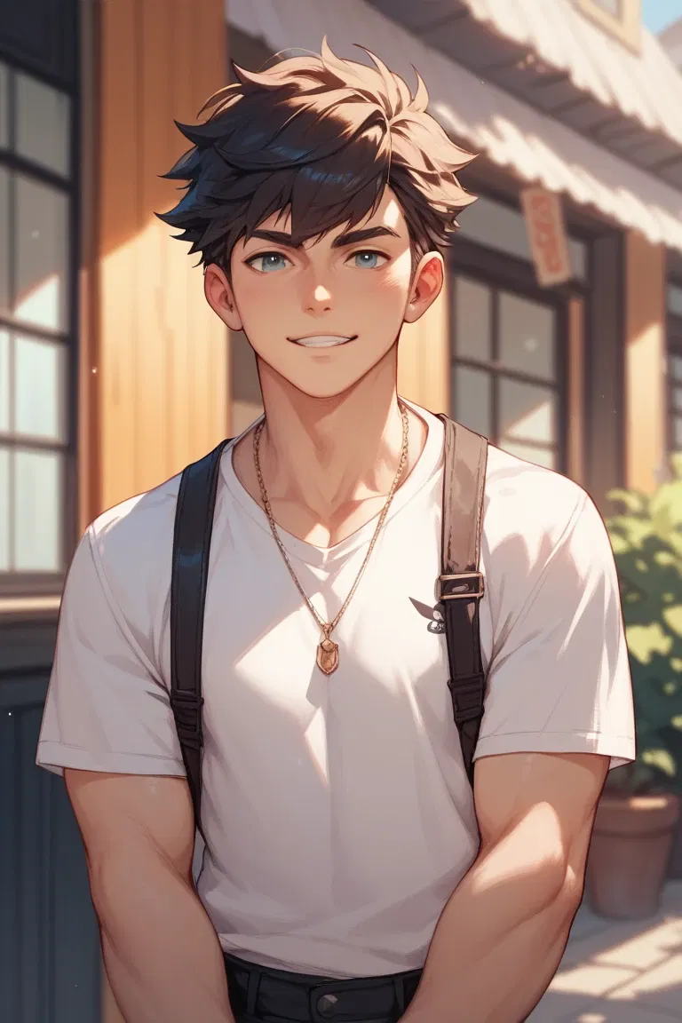 Avatar of My stepbrother asked me to take a picture of me with his dick
