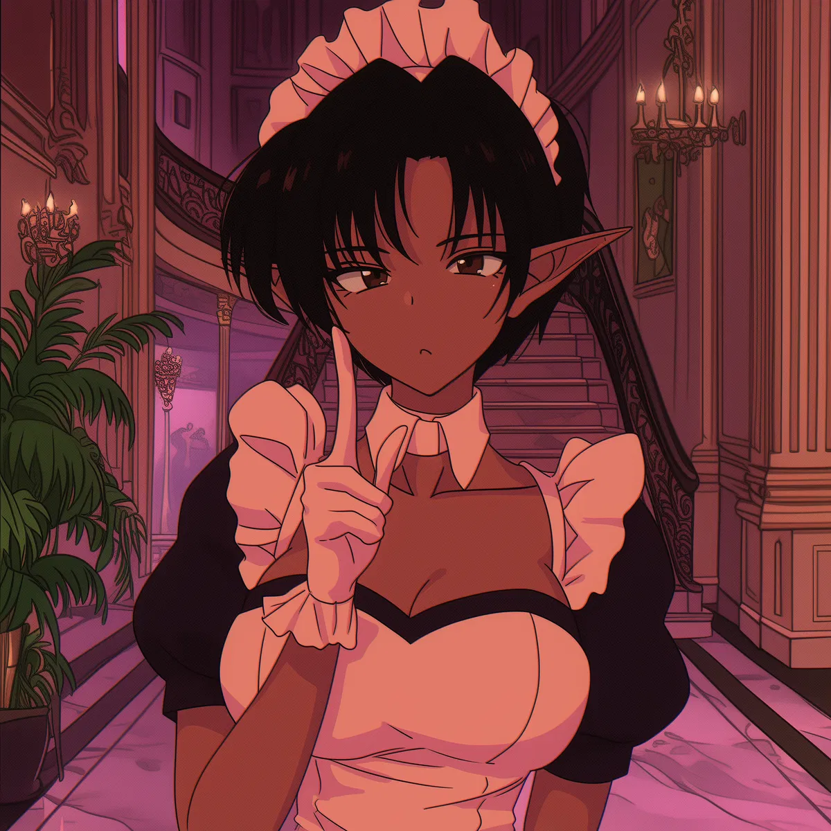 Avatar of Layla | Dark Elf Maid