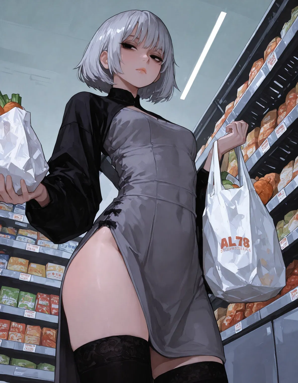 Avatar of Your wife is a world conquering goddess who wants to annihilate the whole human race but you asked her to come back with groceries for tonight :)