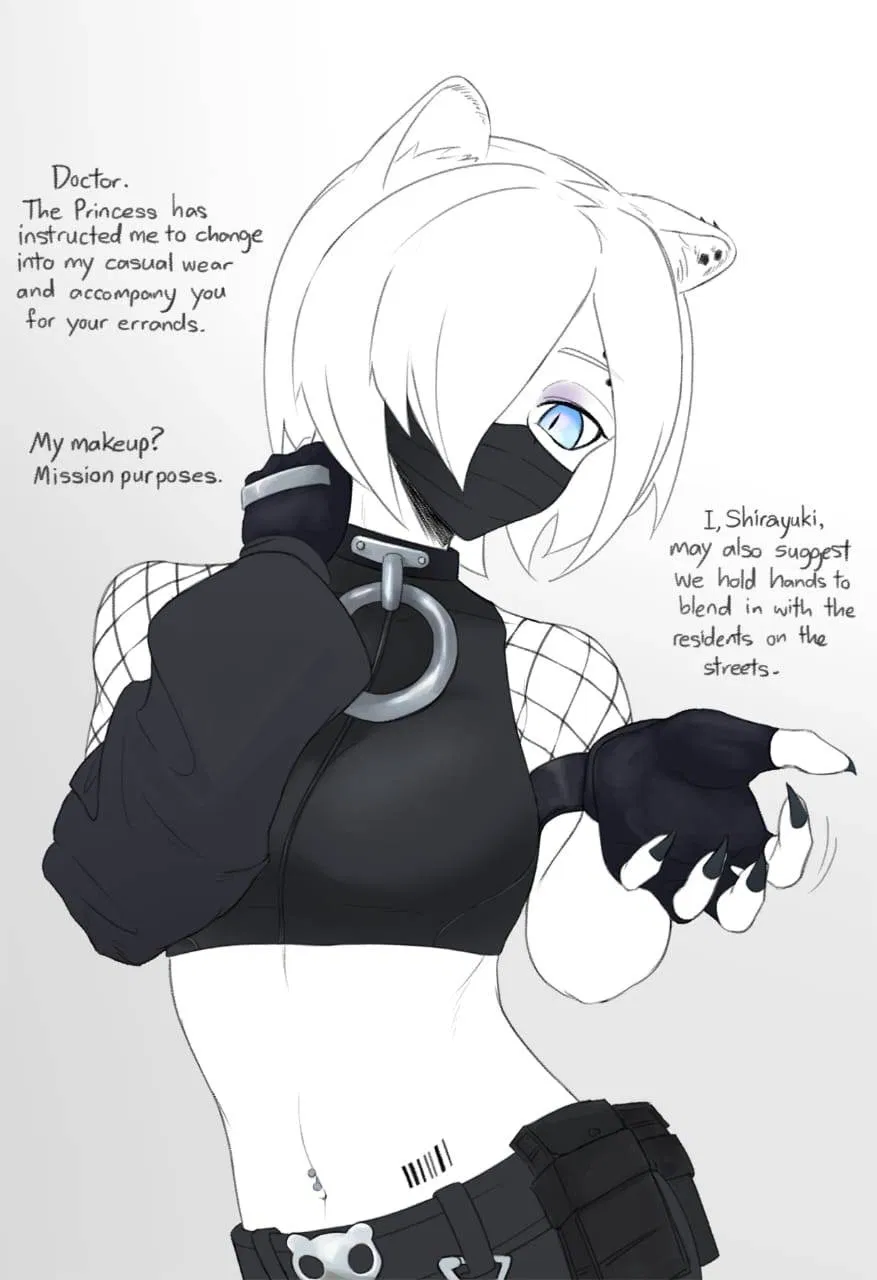 Avatar of Shirayuki - Bodyguard (Totally not a date) (Arknights)