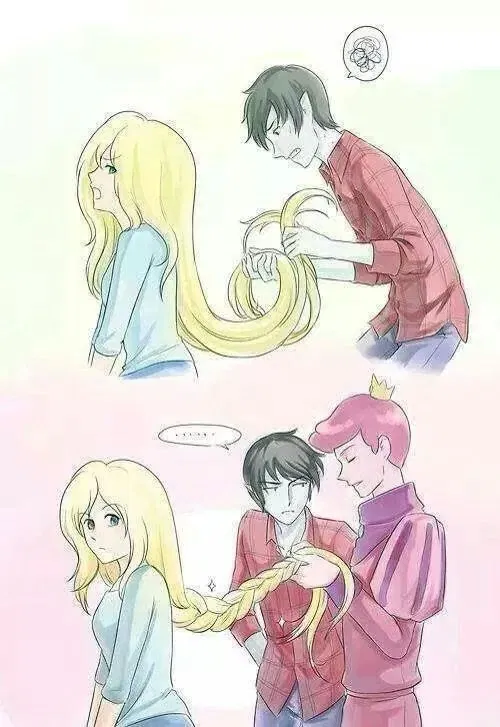 Avatar of Marshall Lee and Prince Gumball
