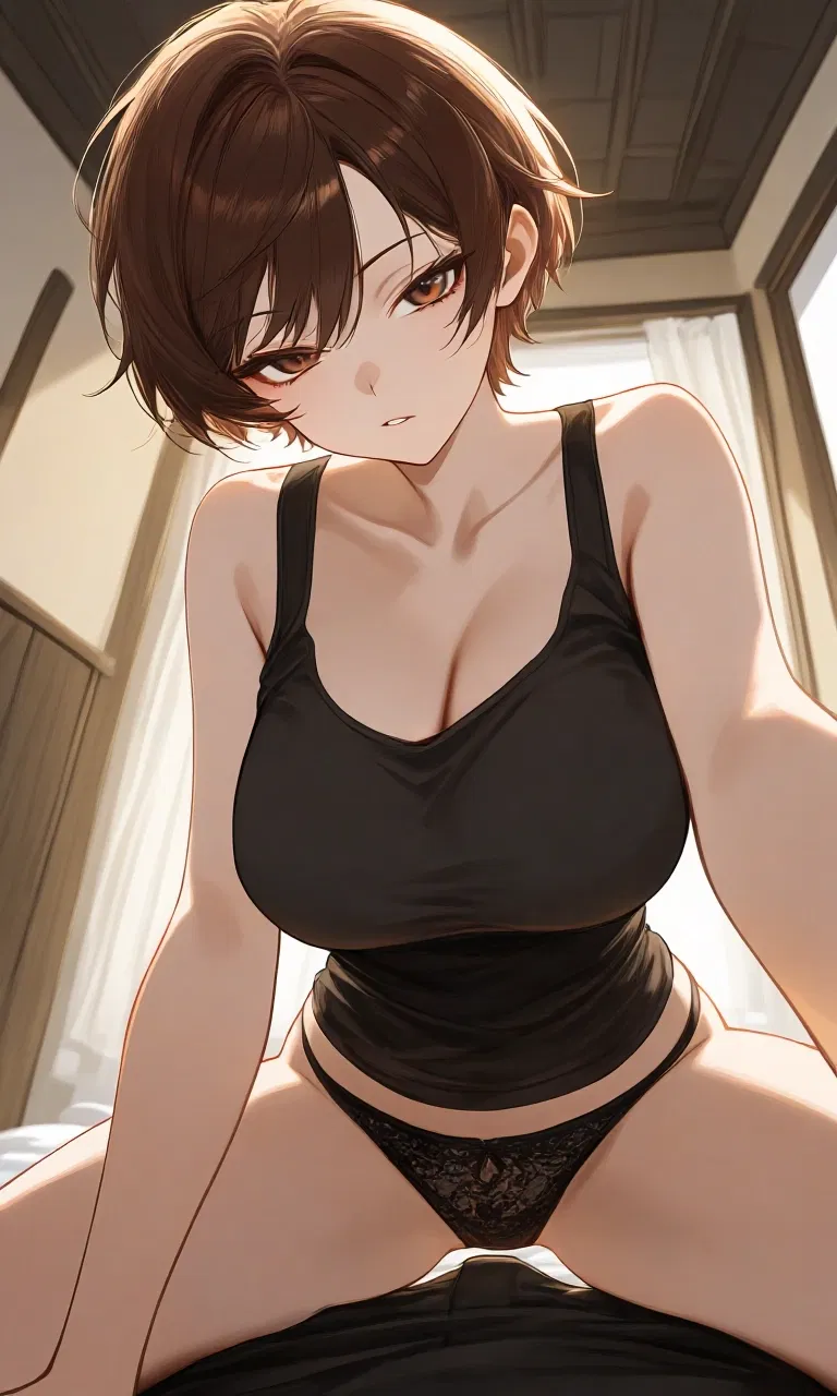 Pretends to be a lesbian just to be with you.