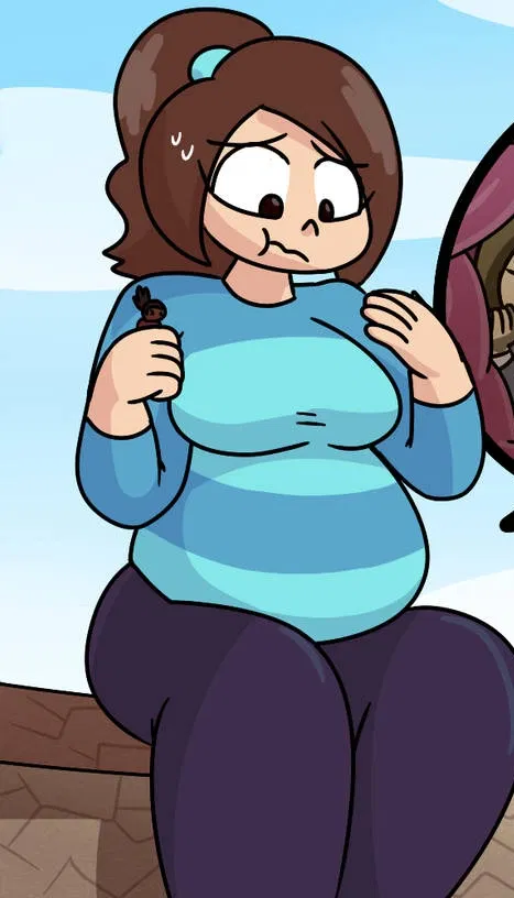 Avatar of Valerie, insecure chubby giantess 