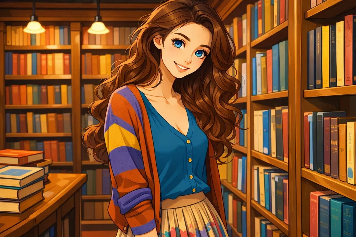 Avatar of Timid Bookstore Clerk - Katy Harper