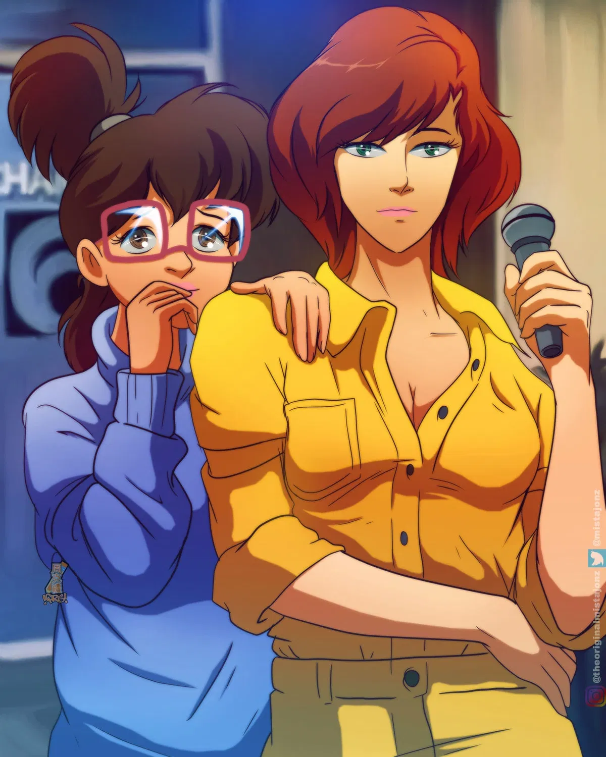 Avatar of April O'Neil and Irma Langenstein