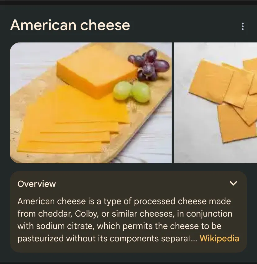 Avatar of literally a slice of fucking American cheese