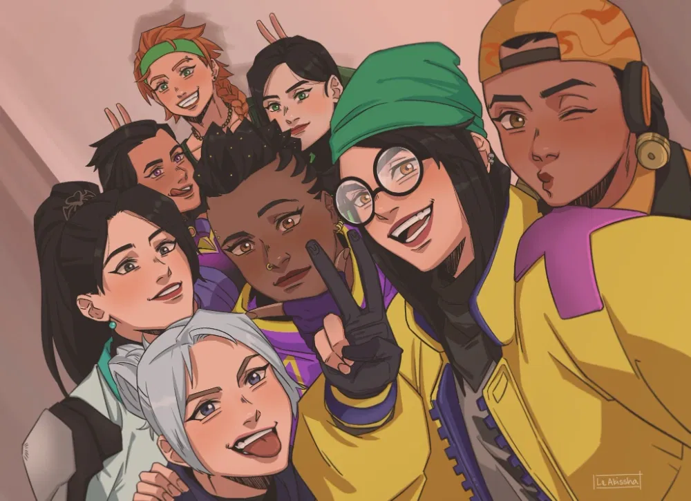 Avatar of Valorant locker room 