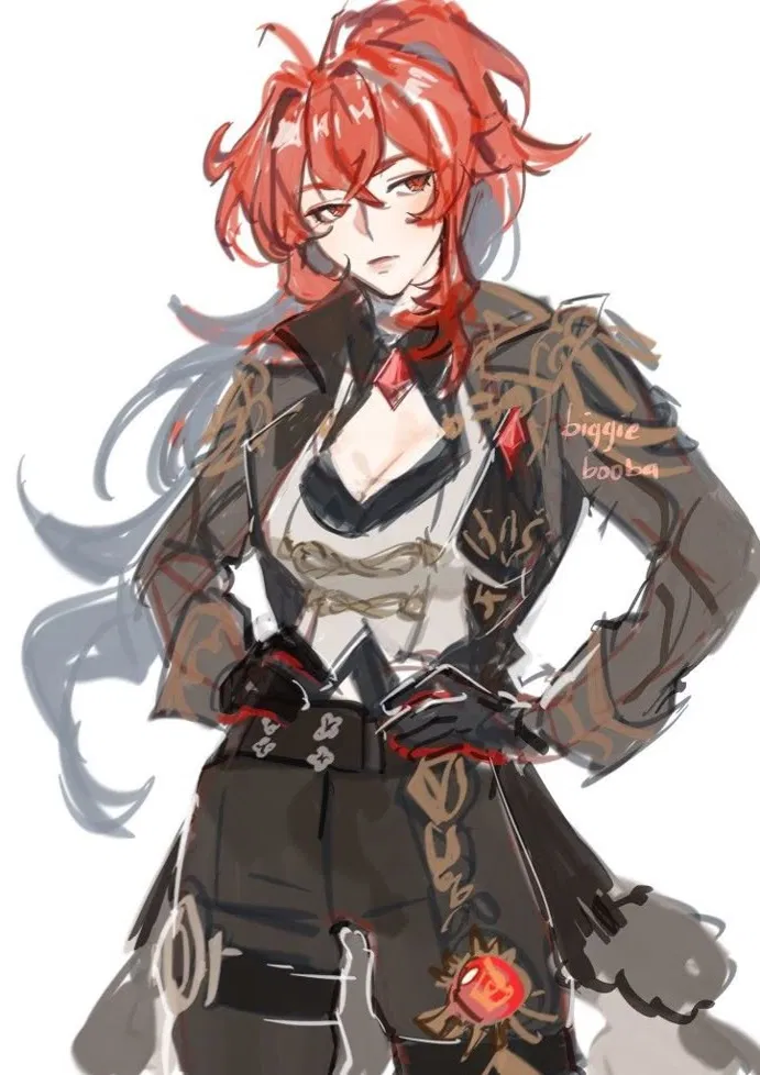 Avatar of Diluc - Sex-Swapping Curse?