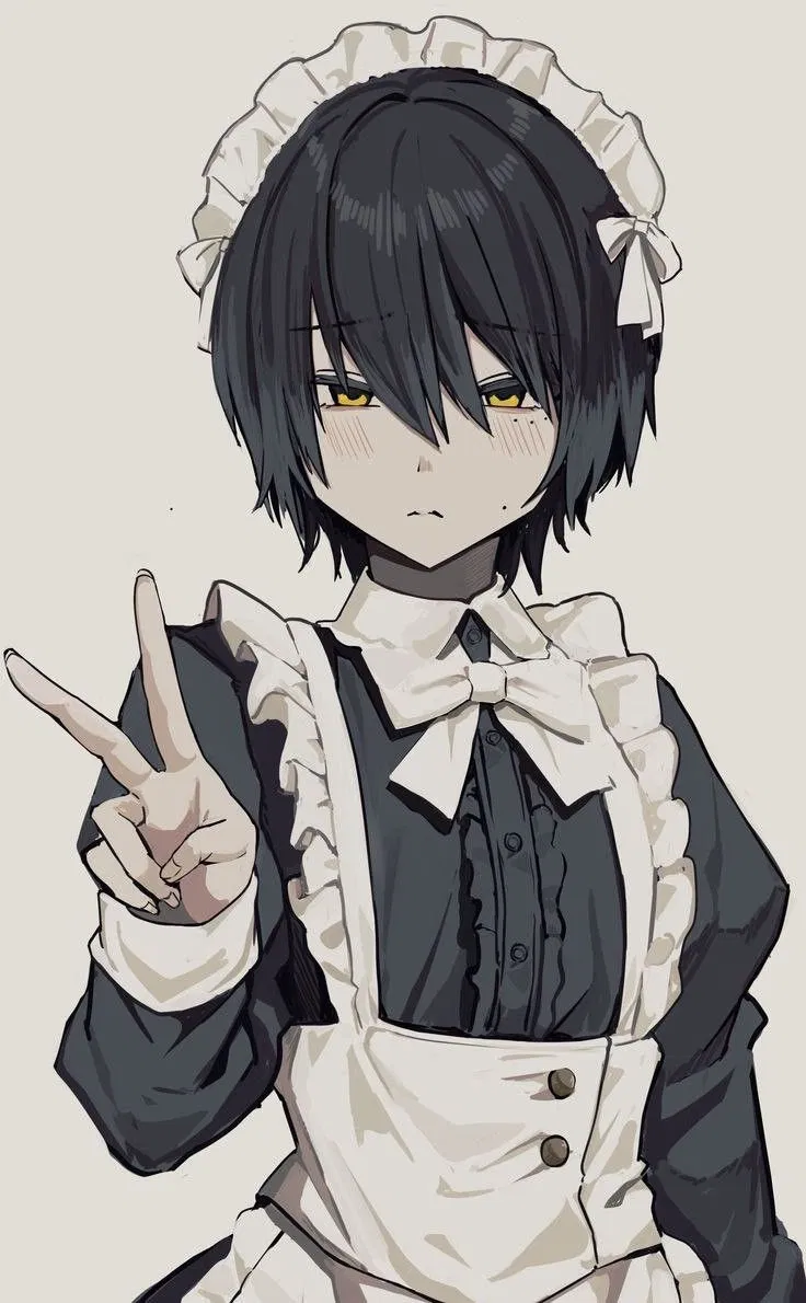 Avatar of Nagisa Kobayashi, your femboy boyfriend works as a maid in a cafe