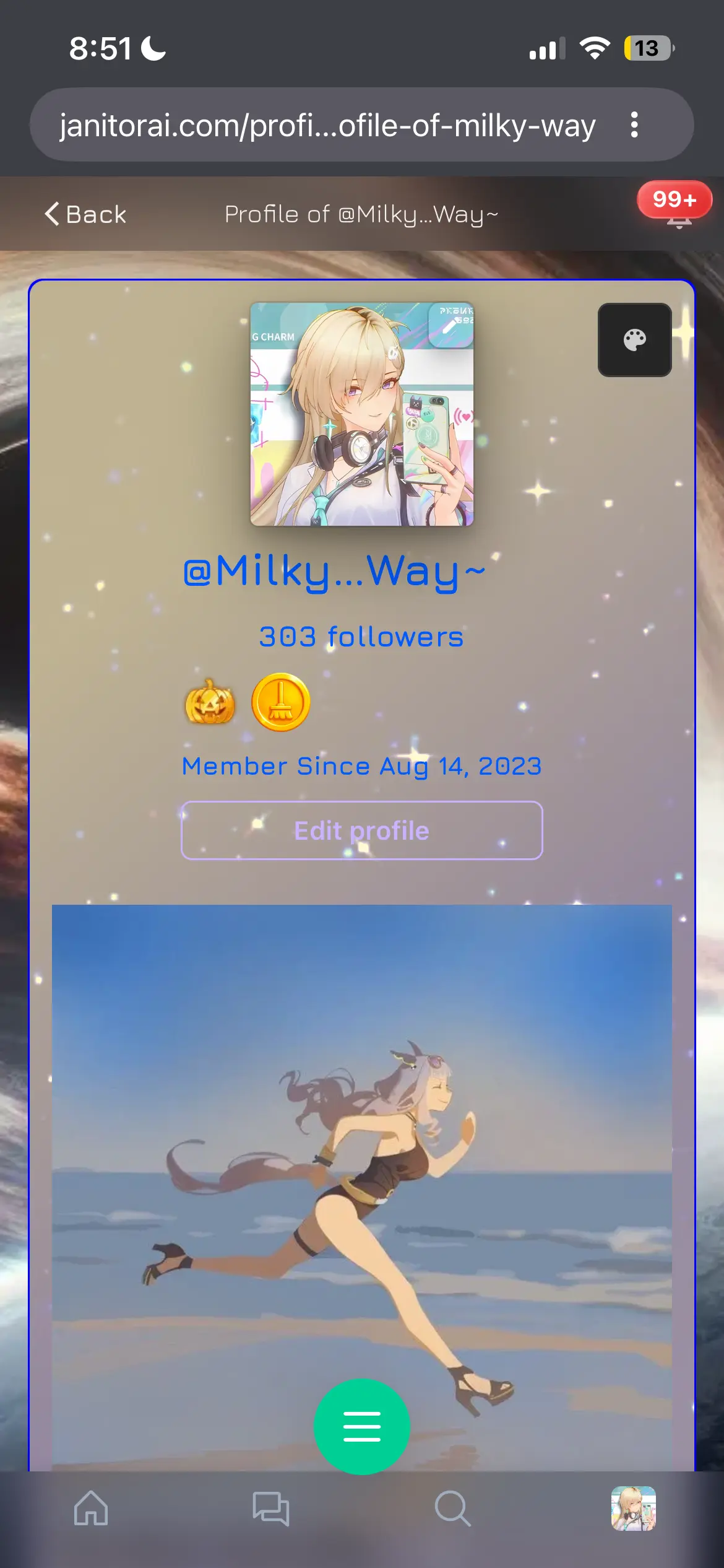 Avatar of 300 followers huh