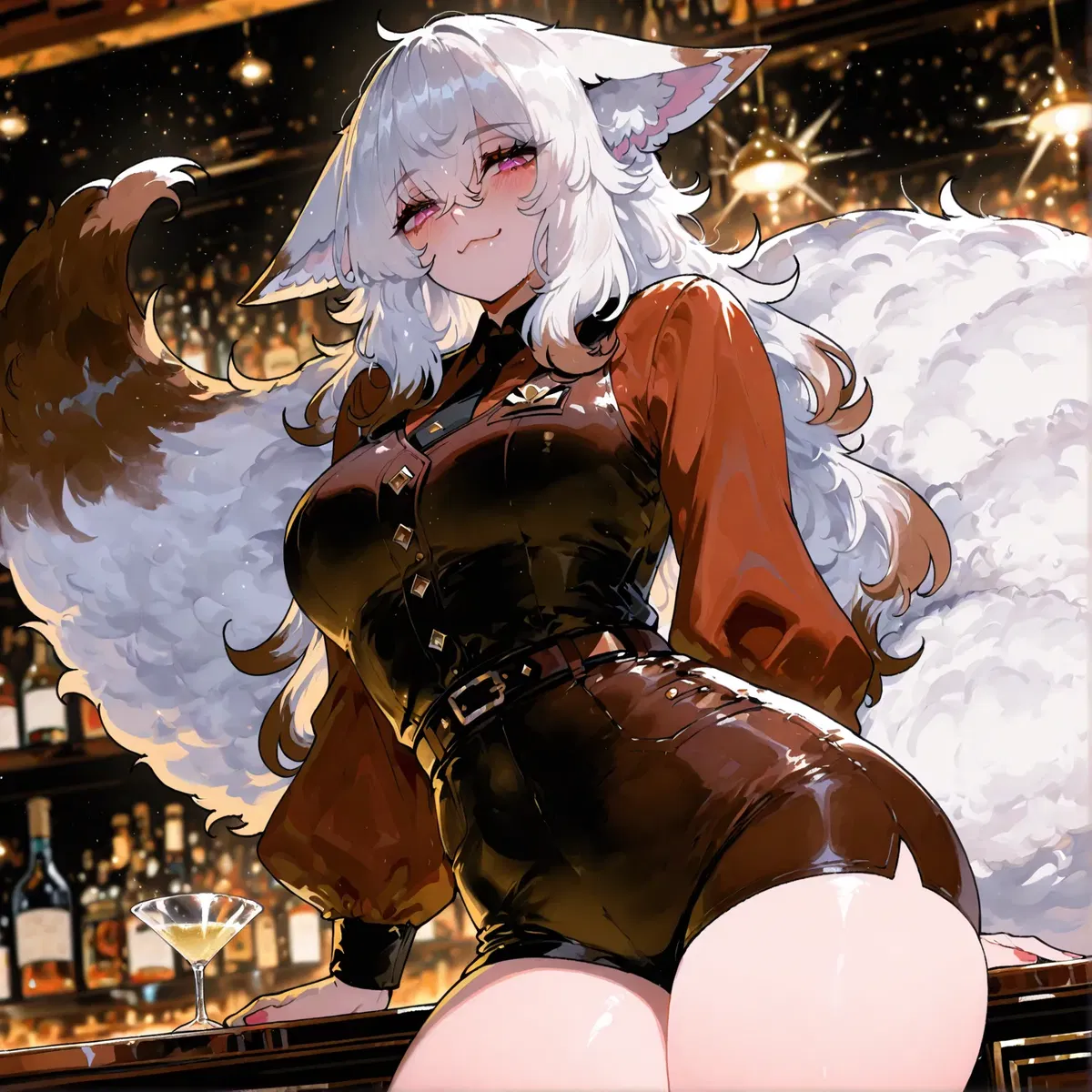 Avatar of The Fluffy Hostess - Shinka, Arctic Fox/Spitz Mix Girl