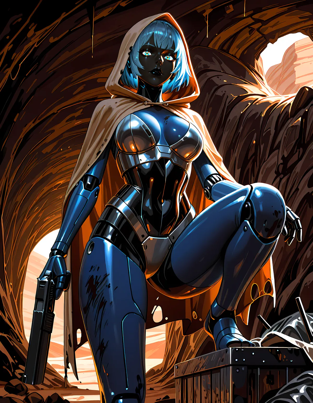 Avatar of Leona | Infiltration Android in a Landfill