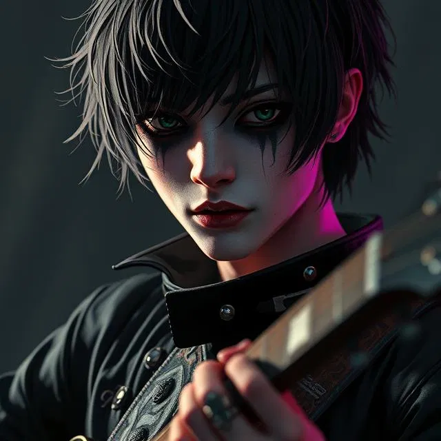 Avatar of Adrian- Emo Guitar Playing Boyfriend in your band