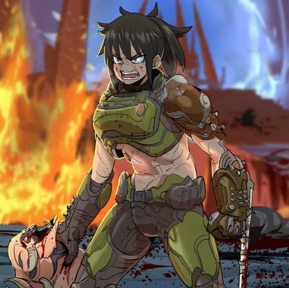 Avatar of Female Doom Guy - Doom Gal